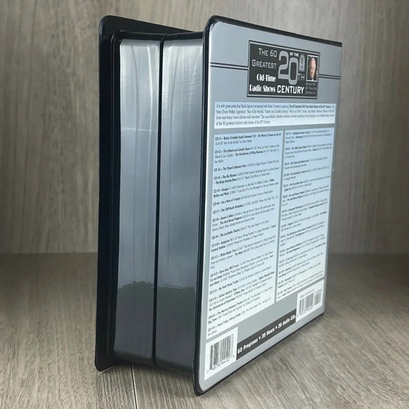 60 Greatest Old-Time Radio Shows Of The 20TH Century Walter Cronkite Audio CD - Picture 3 of 8